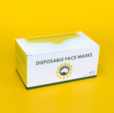 50 Face Mask Bag Box